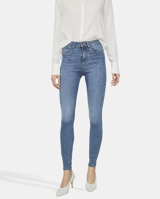 Imagen 0 de Vaquero skinny de mujer Vero Moda azul