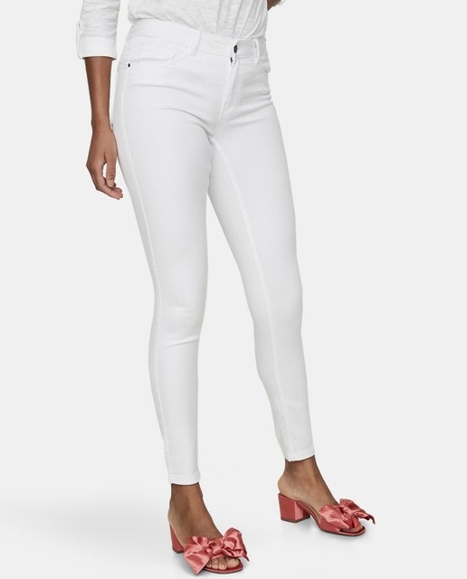 Imagen 0 de Vaquero shape up de mujer Vero Moda blanco