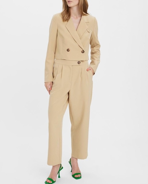 Imagen 0 de Top blazer de mujer de manga larga