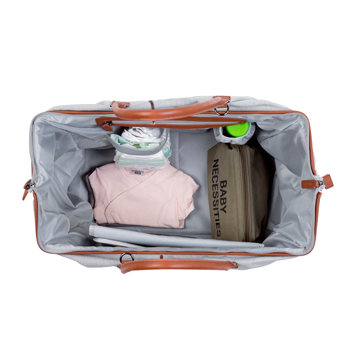Saco de maternidade Mommy Bag Cinzento-6