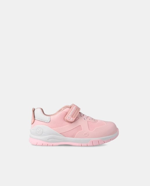 Imagen 0 de Zapatillas de niña tipo running bajas con en diferentes tonos y cierre adherente con elásticos