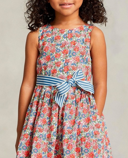 Imagen 0 de Vestido de niña de flores Fit & Flare