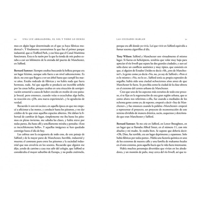 Una luz abrasadora, el sol y todo lo demás: Joy Division. La historia oral  (Tapa blanda) 5