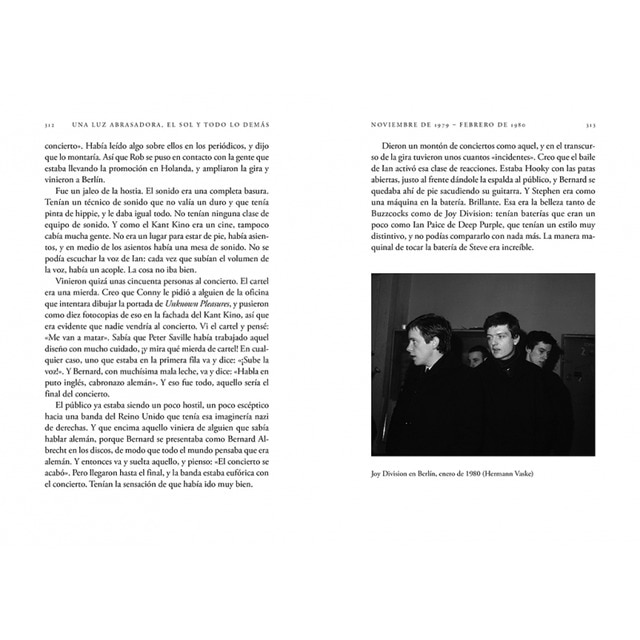Una luz abrasadora, el sol y todo lo demás: Joy Division. La historia oral  (Tapa blanda) 2