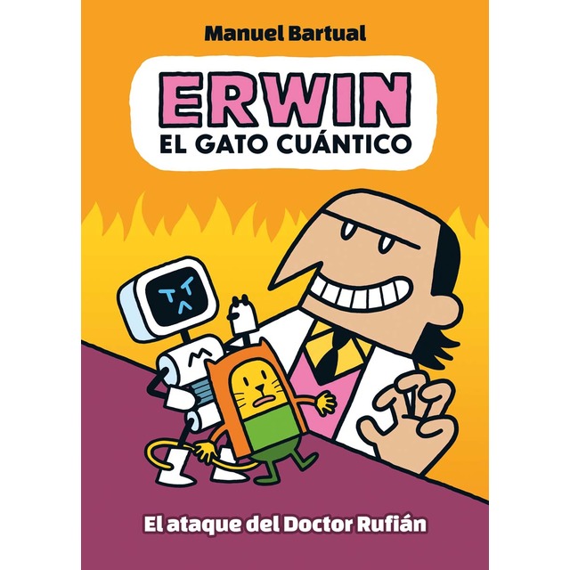 Imagen 0 de Erwin, el gato cuántico 2 - El ataque del doctor Rufián  (Tapa dura)