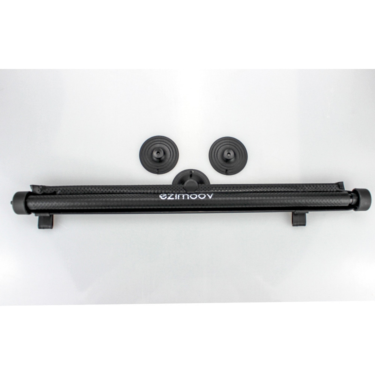 Guarda-sol Enrolável para Carrinho 2 Unidades Preto-3