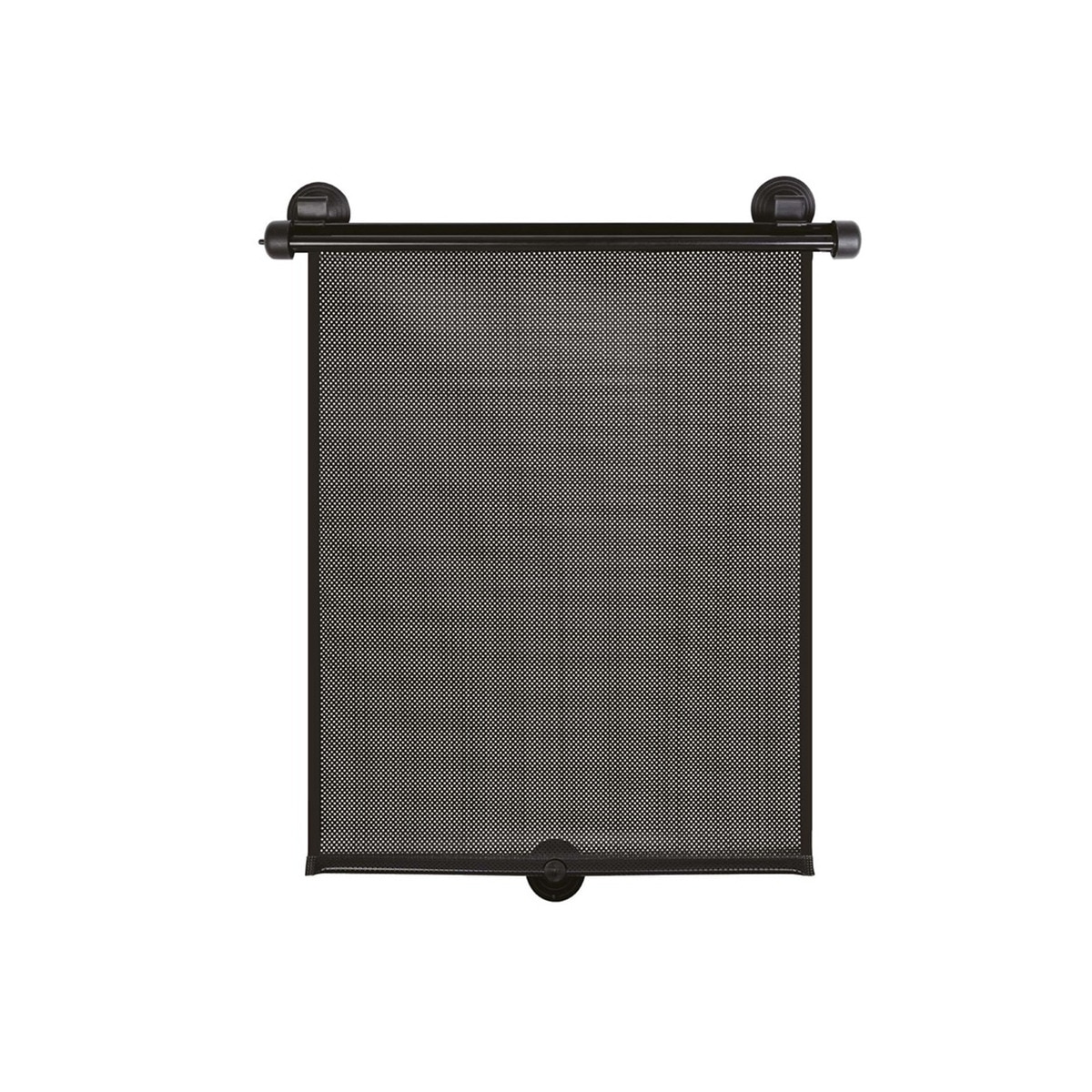 Guarda-sol Enrolável para Carrinho 2 Unidades Preto-1