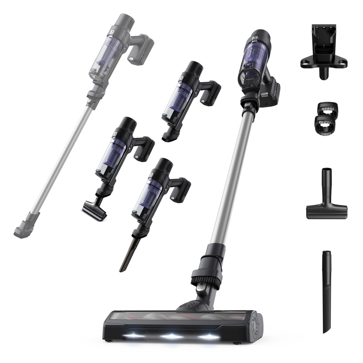 Aspirador de escoba recargable Rowenta X-Pert 7.6 RH6A35WO con Tecnología ciclónica 1