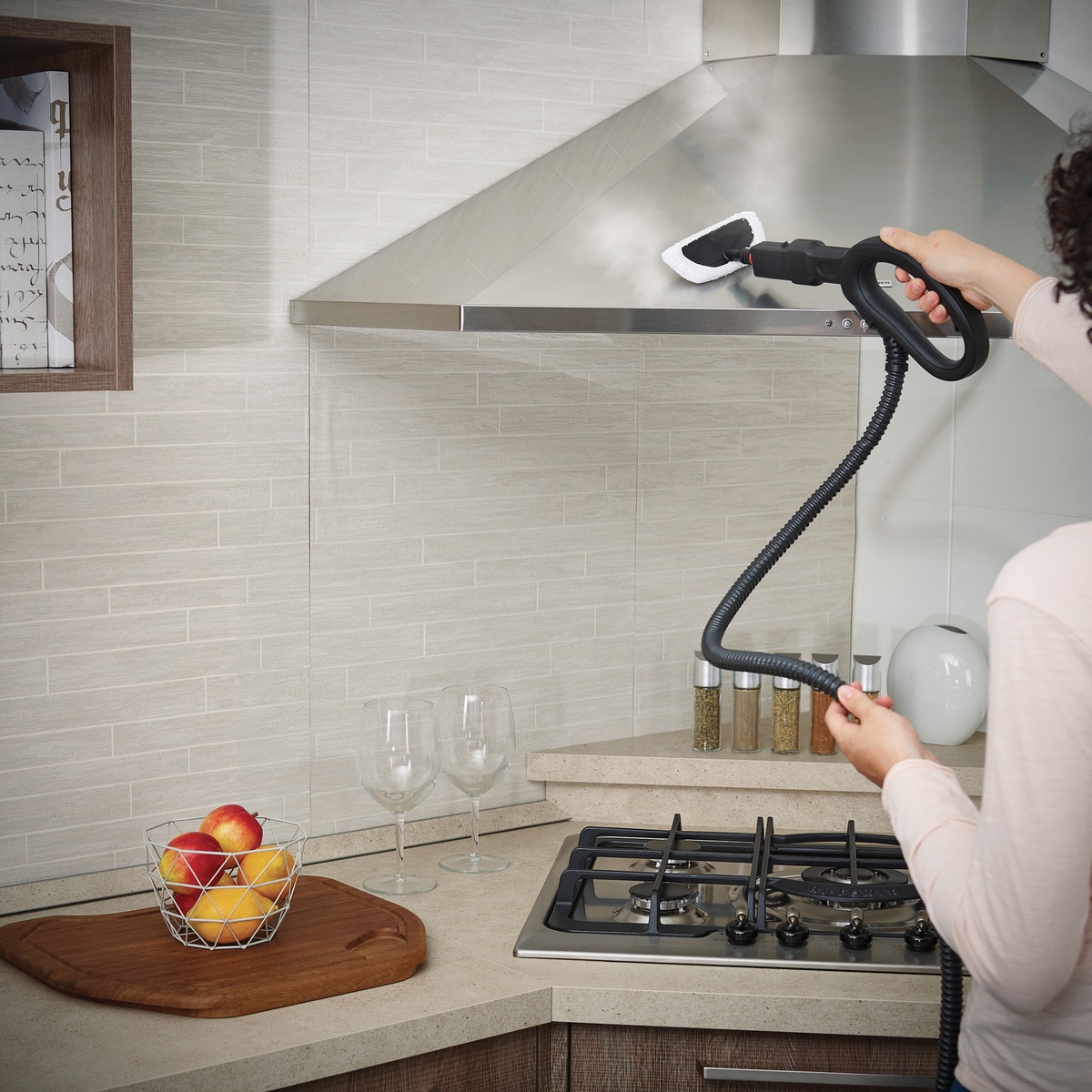 Vaporetto Polti Smart 40_MOP con cepillo Vaporforce 9