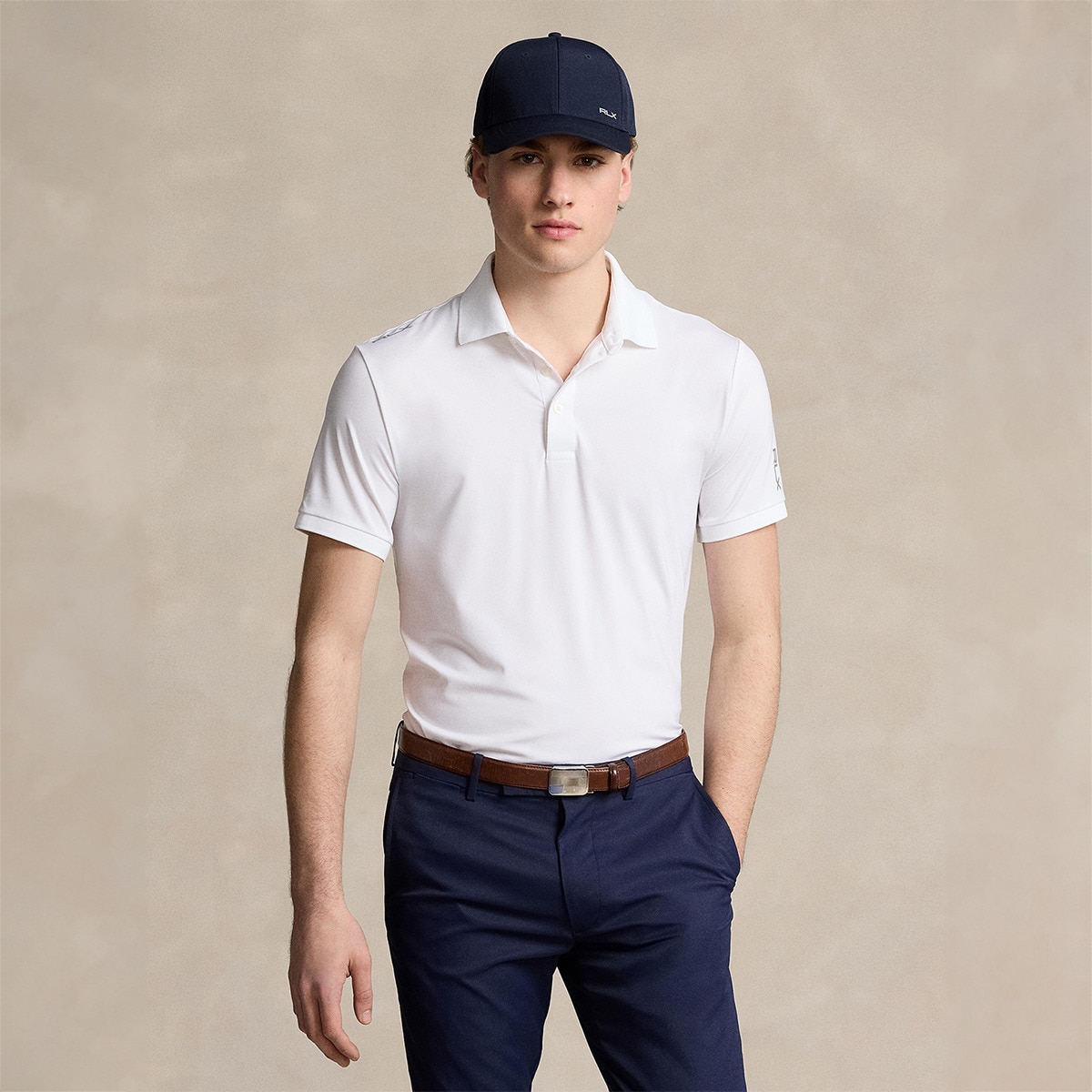 Imagem 0 de Polo Cintado de Homem em Tecido Técnico Polo Golf