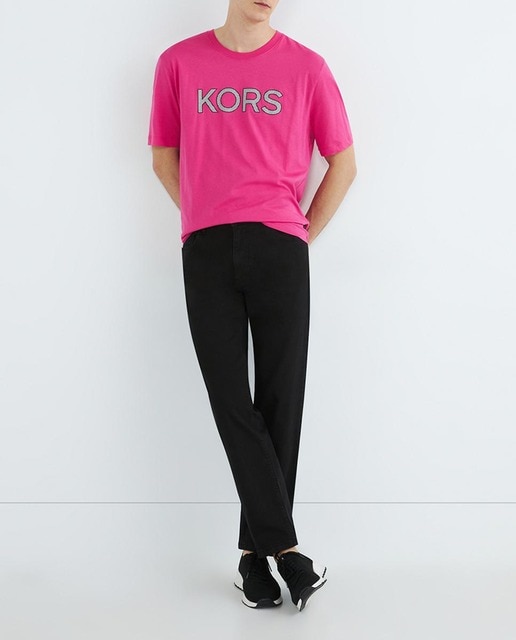 Imagen 0 de Camiseta de hombre de manga corta con print delantero