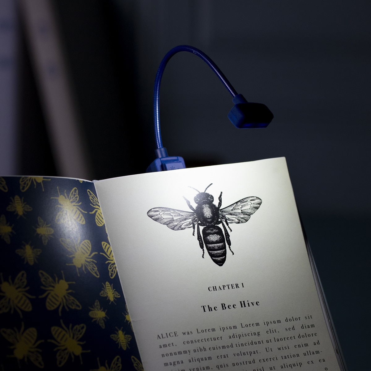 Luz de Leitura Compacta Temática Abelhinha 3