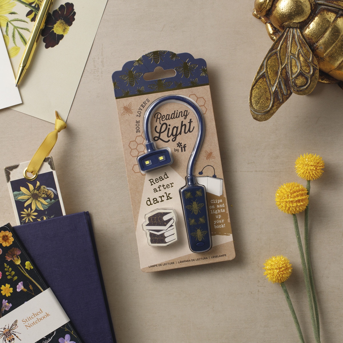 Luz de Leitura Compacta Temática Abelhinha 2