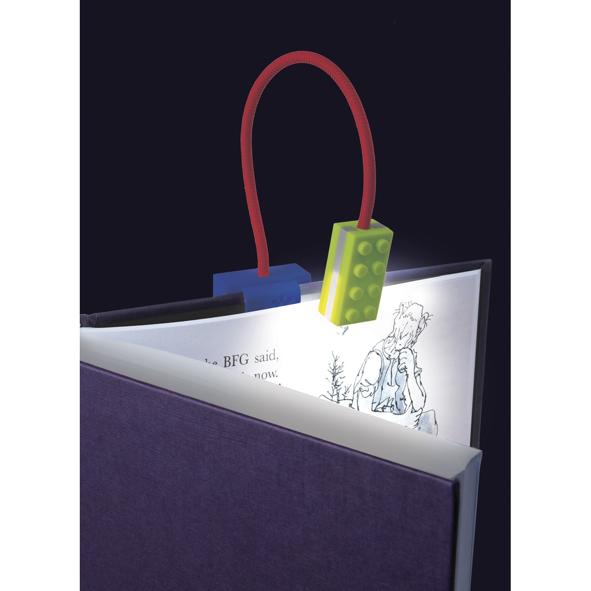 Candeeiro de Leitura de Desenho Lego - Lilás 3