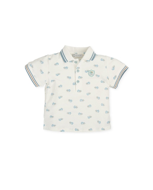 Imagen 0 de Polo de bebé niño de manga corta con estampado