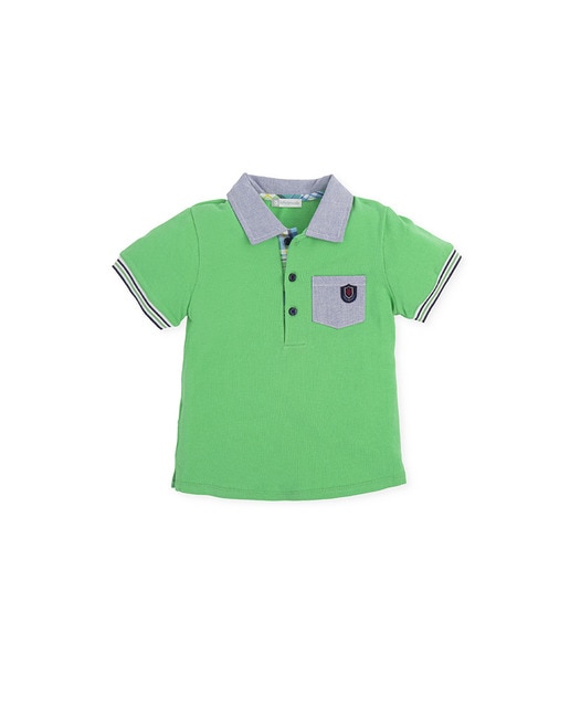 Imagen 0 de Polo de bebé niño de manga corta de piqué