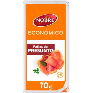 Suave Sabor Presunto em Fatias embalagem 70 g - Nobre