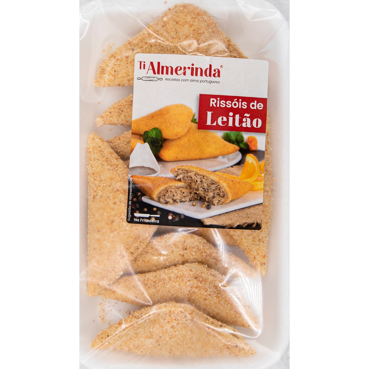 Mini Rissóis de Leitão embalagem 300 g