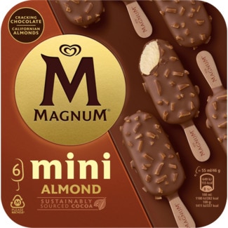 Mini de Amêndoas Pack 6 unidades embalagem 330 ml - Magnum