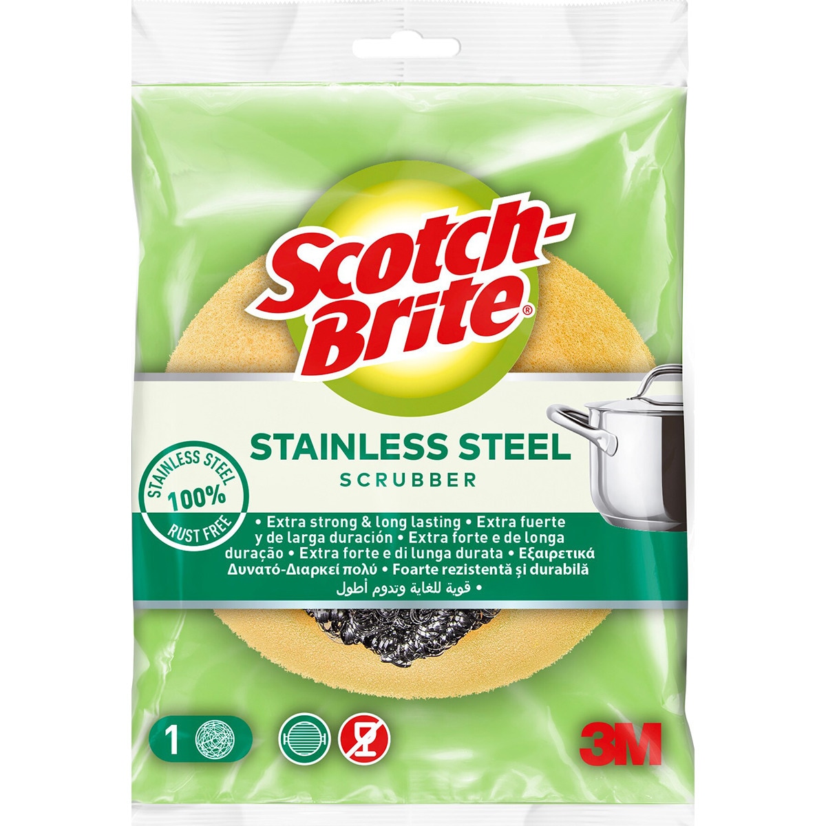 Esfergão Metálico Salva Unhas pack 1 unidade