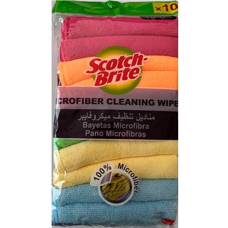 Panos Microfibras embalagem 10 unidades - Scotch-brite