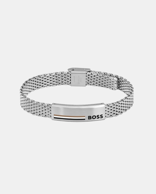 Imagem 0 de Pulseira Alen em Aço com Placa