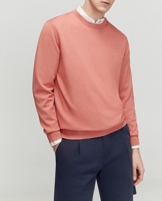 Imagen 0 de Jersey de hombre con el cuello redondo