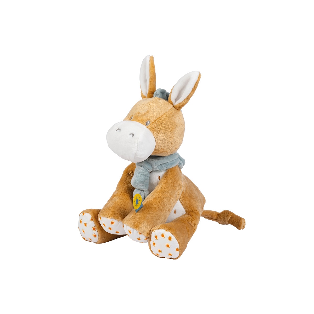 Peluche Burrinho Coleção Felix&Leo Castanho-1