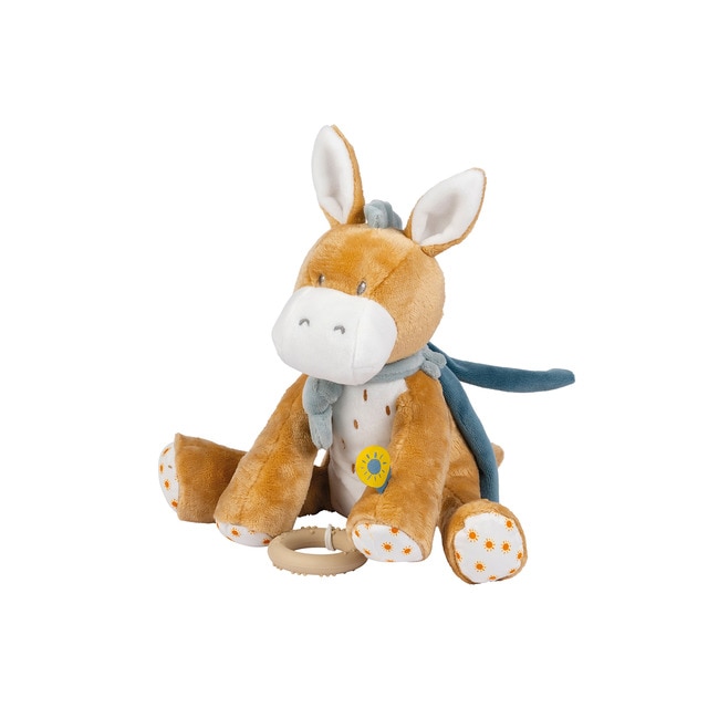 Imagen 0 de Peluche musical burrito Nattou colección Felix&Leo