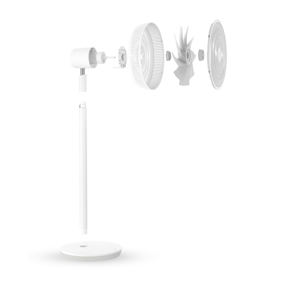 Ventilador de pie Duux Essence con 7 velocidades Blanco-6