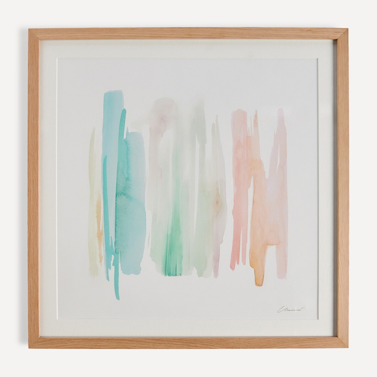 Quadro de Aquarela - Verde Verde-1