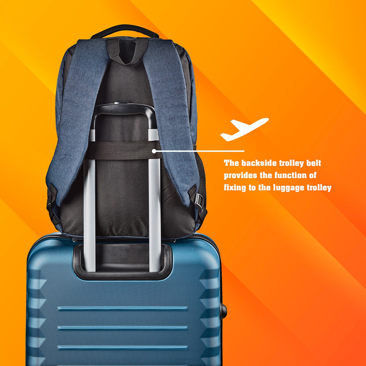 Mochila NGS Sacks Charter azul para portátiles de 15,6" Azul-7