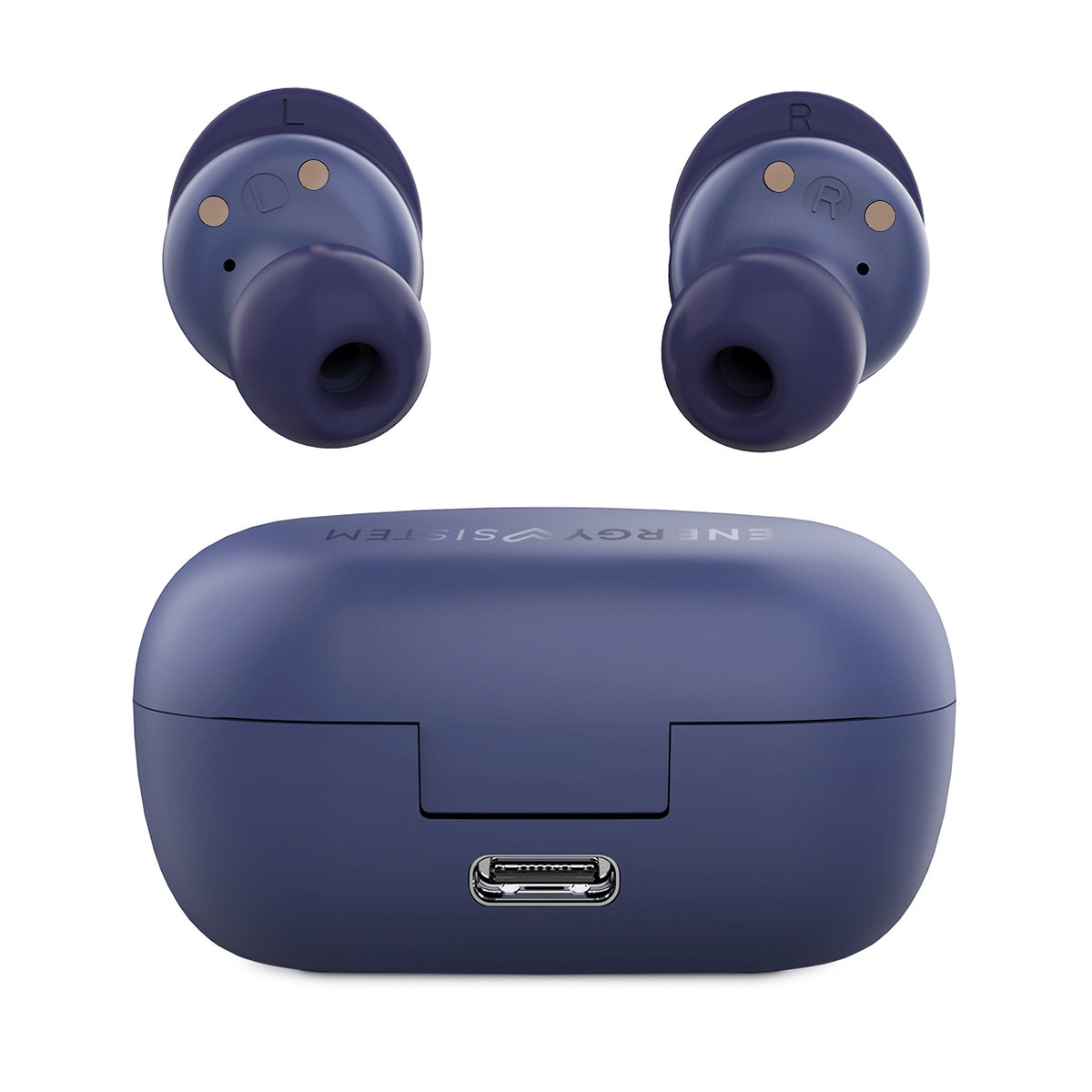 Auriculares True Wireless Energy Sistem RaceBuds, protección IPX4, Sujeción Secure-Fit+, hasta 22h batería Azul-6