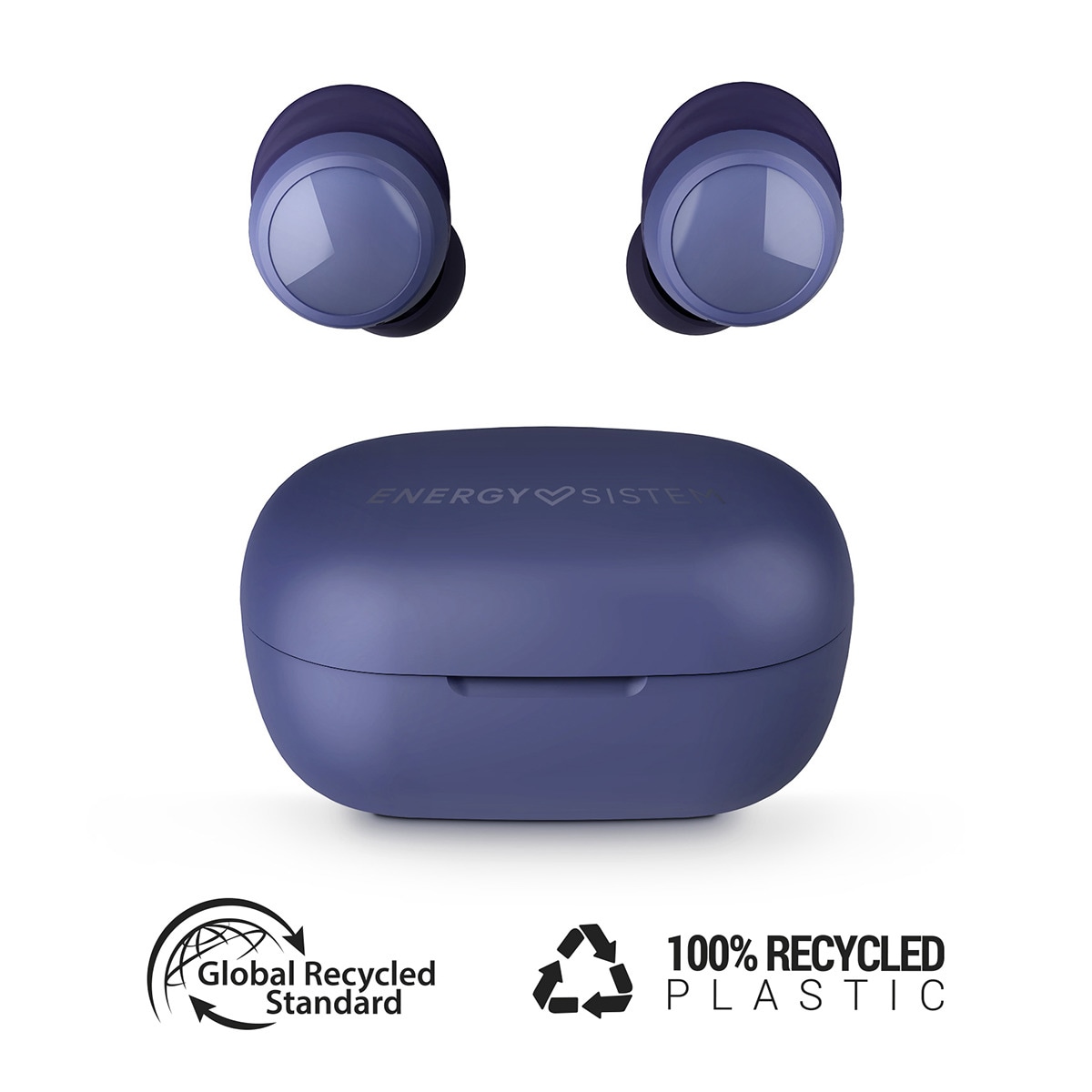 Auriculares True Wireless Energy Sistem RaceBuds, protección IPX4, Sujeción Secure-Fit+, hasta 22h batería Azul-4