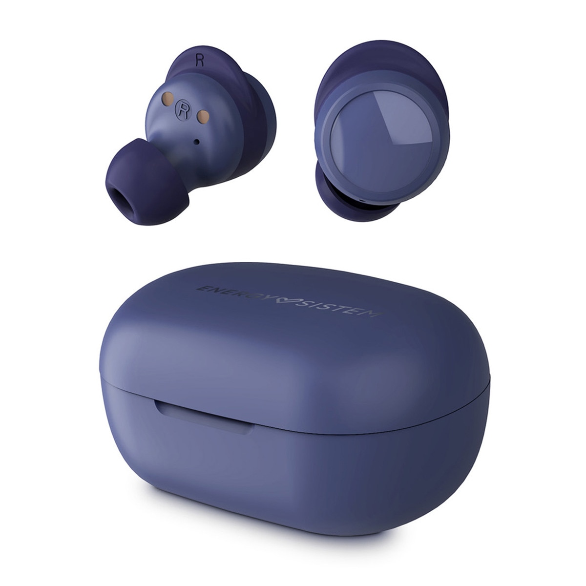 Auriculares True Wireless Energy Sistem RaceBuds, protección IPX4, Sujeción Secure-Fit+, hasta 22h batería Azul-2