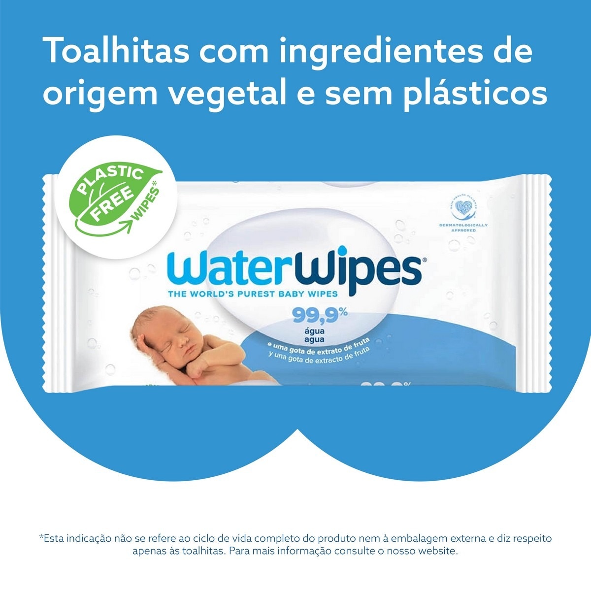 Toalhitas WaterWipes BIO - 28 Un. 6