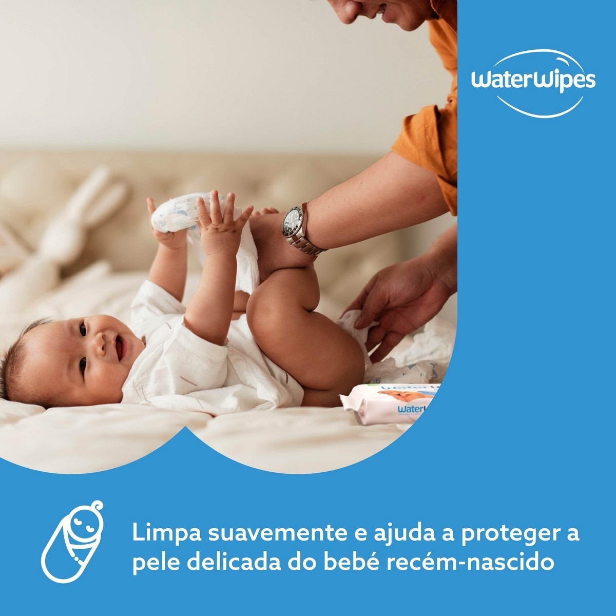 Toalhitas WaterWipes BIO - 28 Un. 3