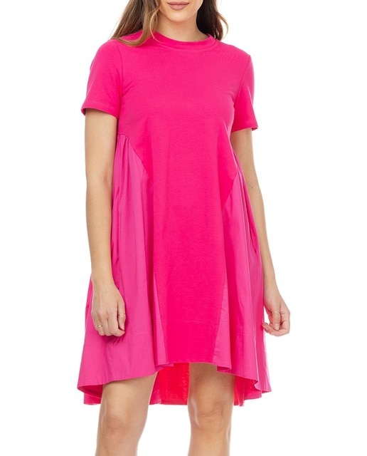 Imagen 0 de Vestido oversize con esconte redondo