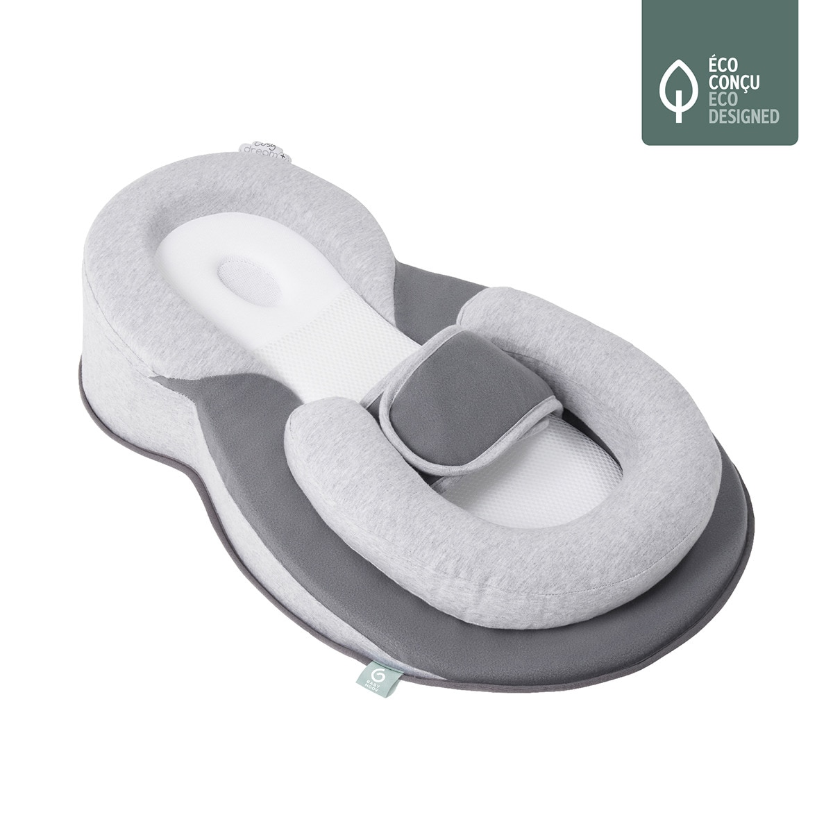 Suporte Ergonómico/Berço Inclinado Cosydream(+) Cinzento-2