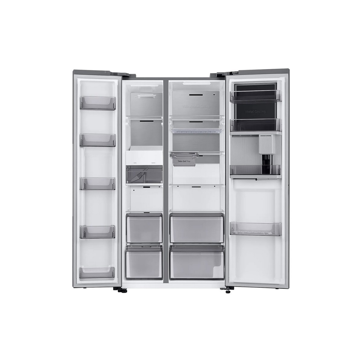 Frigorífico Americano Samsung RH69CG895DS9 Side by Side, Food ShowCase de 178 cm - Inox Inox-7