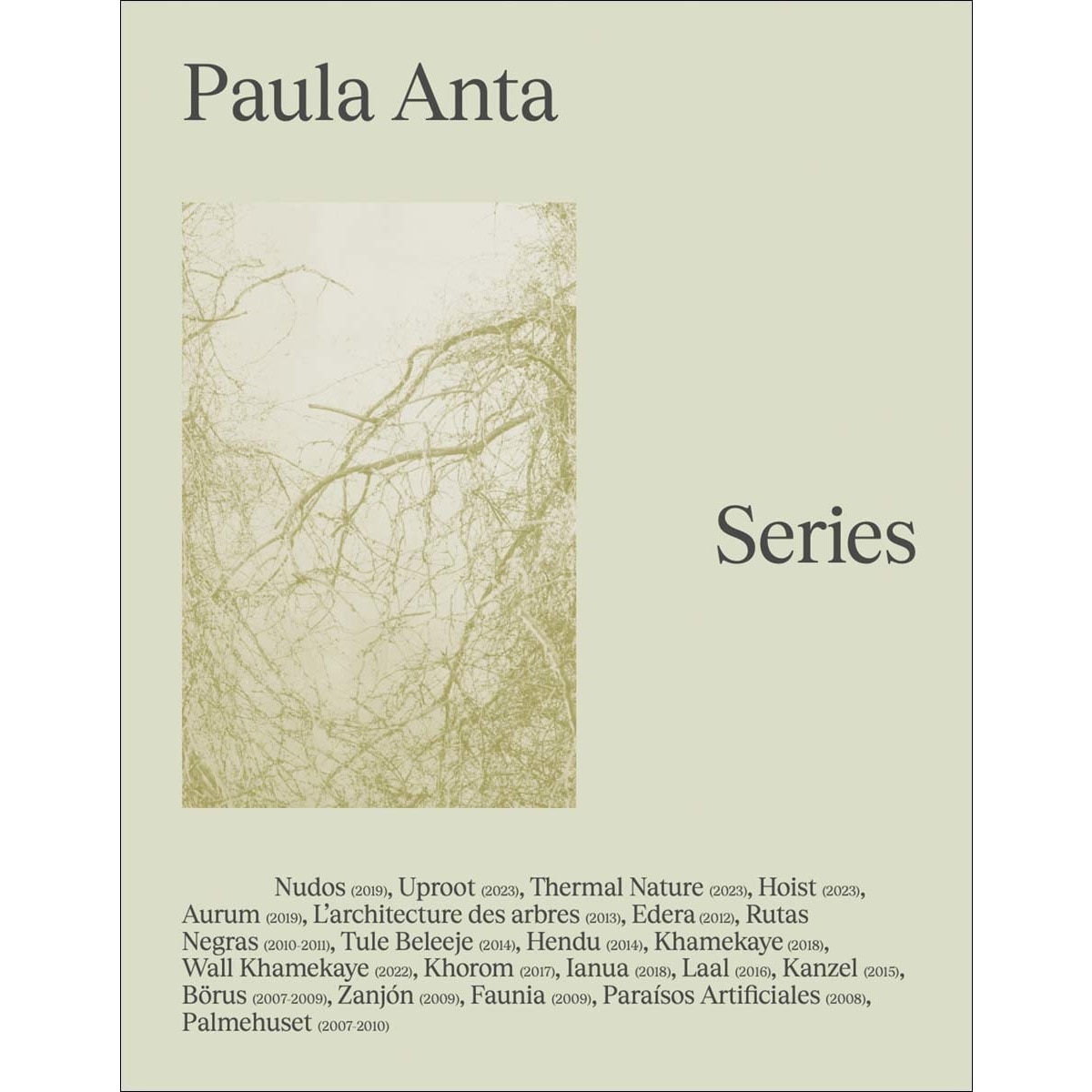 Imagem 0 de Series.: Paula Anta.