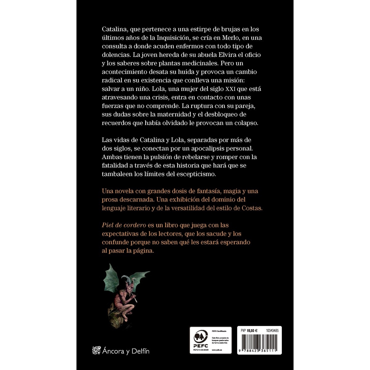Piel de cordero (Capa mole com abas) 2