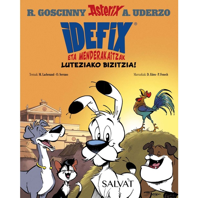 Imagen 0 de Idefix eta menderakaitzak, 3. Luteziako bizitzia!  (Tapa blanda con solapas)