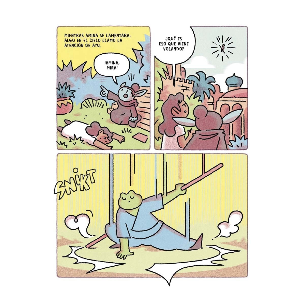 La pequeña genia y el monstruo del valle (Capa mole com abas) 3