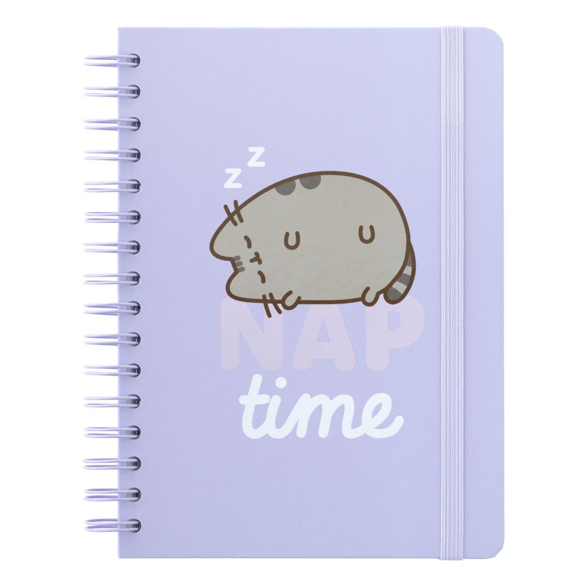Imagen 0 de Cuaderno tapa forrada A5 Pusheen Moments Erik lila