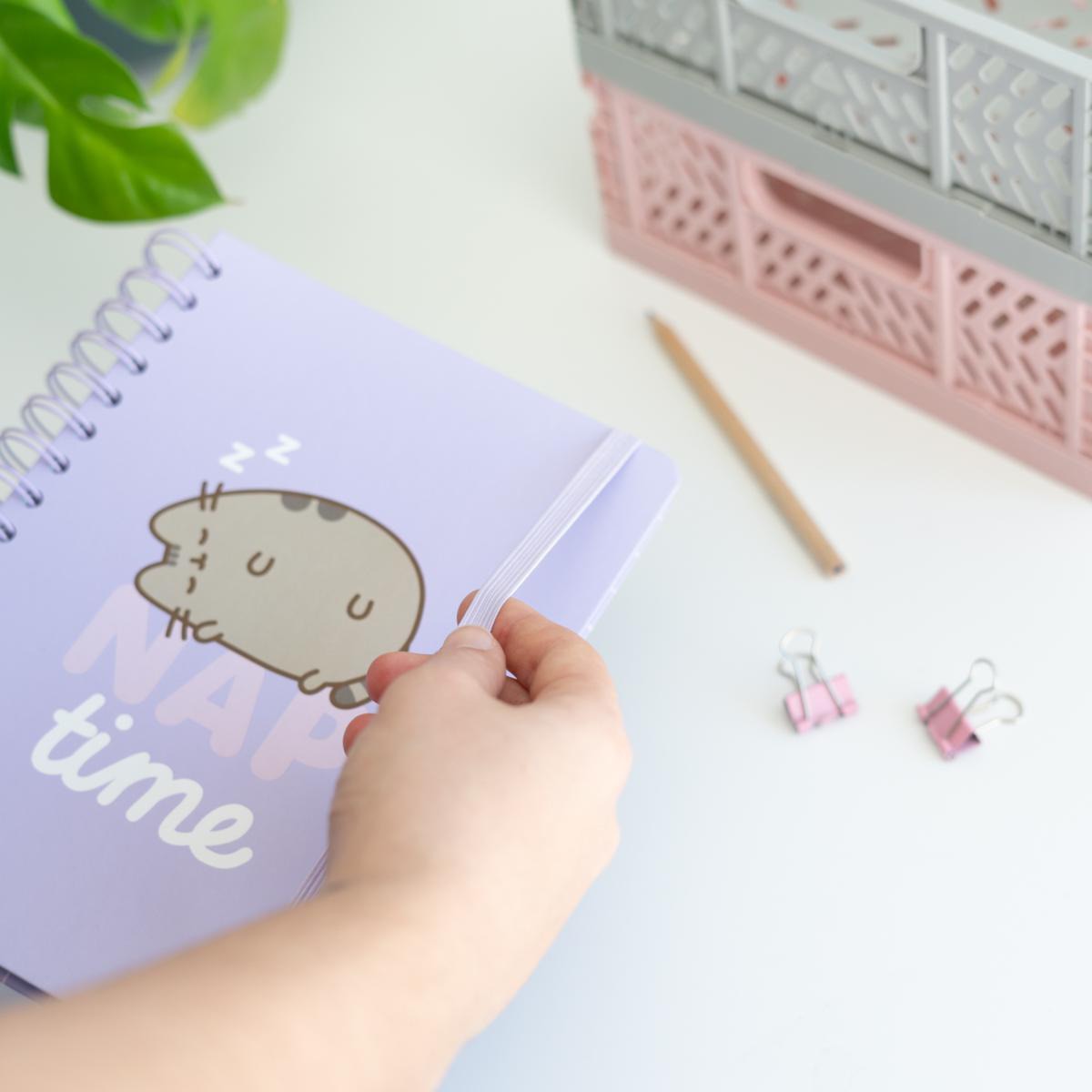 Cuaderno tapa forrada A5 Pusheen Moments Erik lila Lila-4