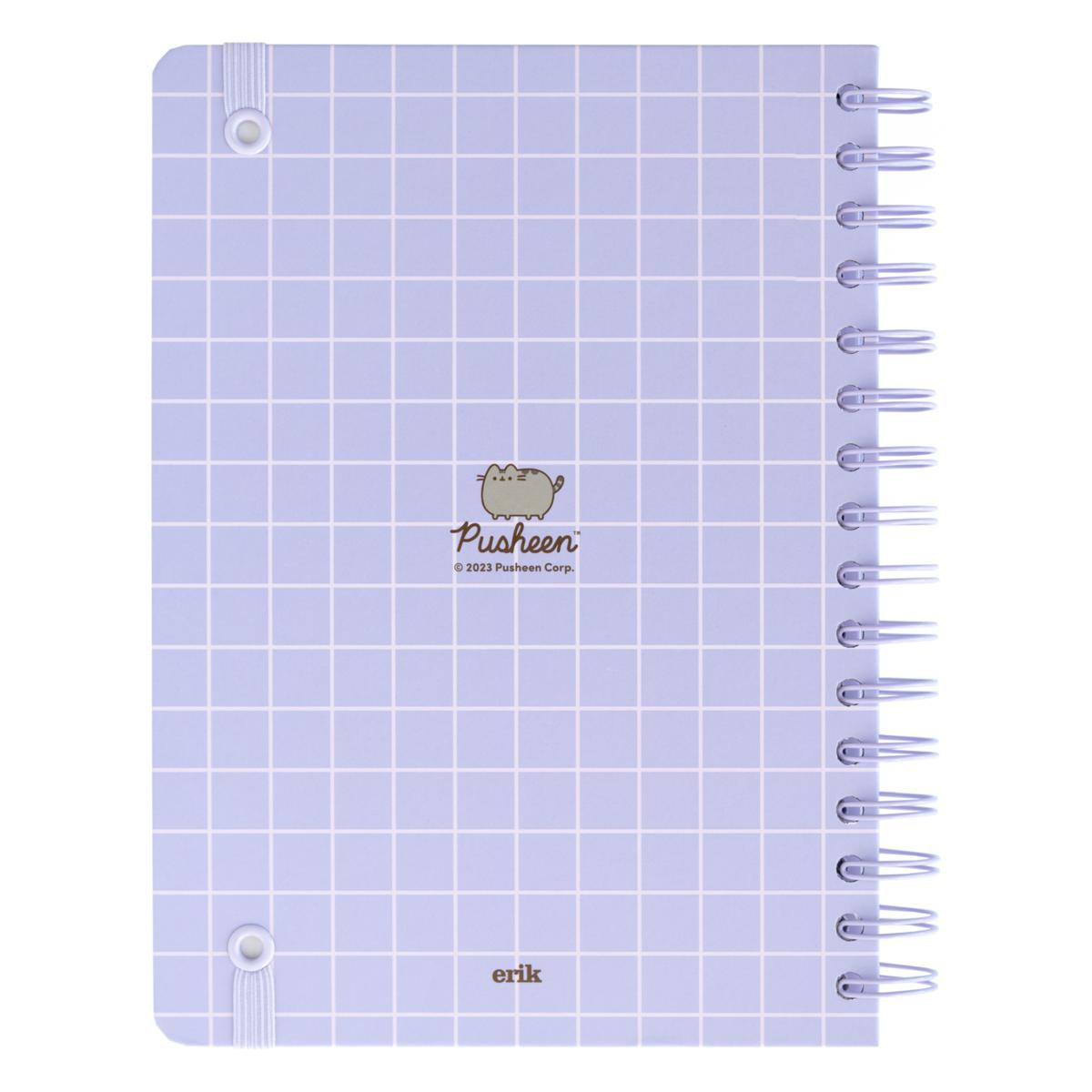 Cuaderno tapa forrada A5 Pusheen Moments Erik lila Lila-2