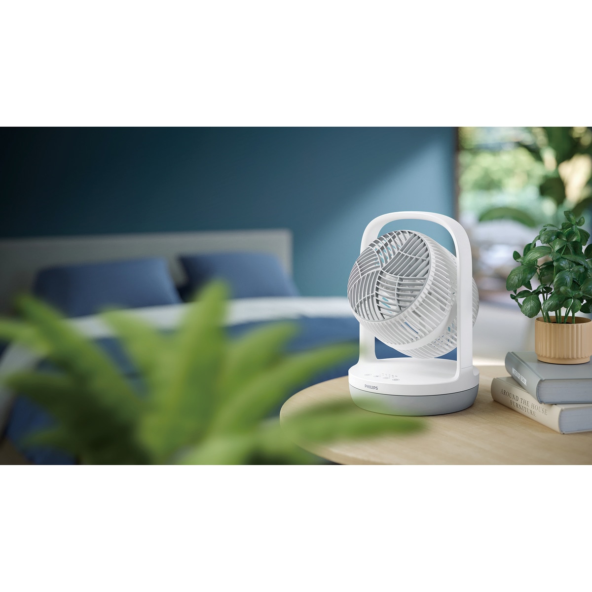 Ventilador de mesa Philips CX2050 ultrasilencioso Blanco-5