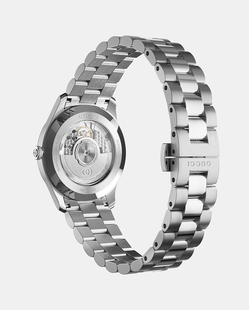 Relógio G-Timeless YA126390 Automático de Aço Prateado-2