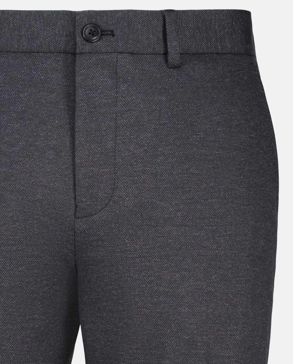 Calças de Fato Slim Fit Cinzento-escuro-5